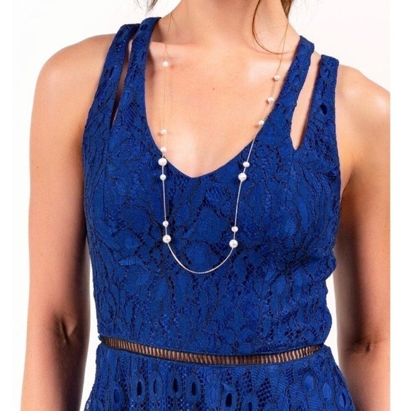 New Francesca’s Elsie Lace Fit and Flare dress - Picture 8 of 8